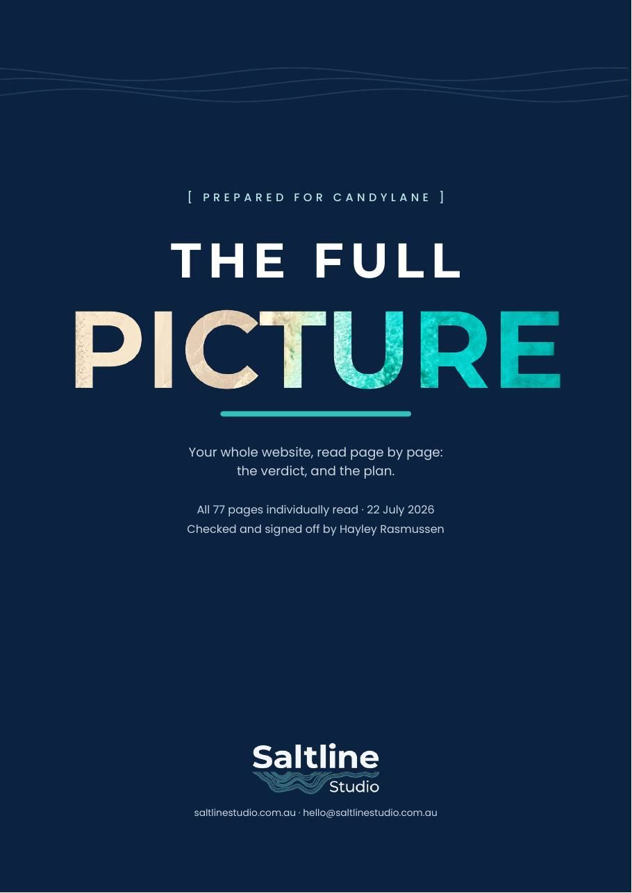The Full Picture sample cover